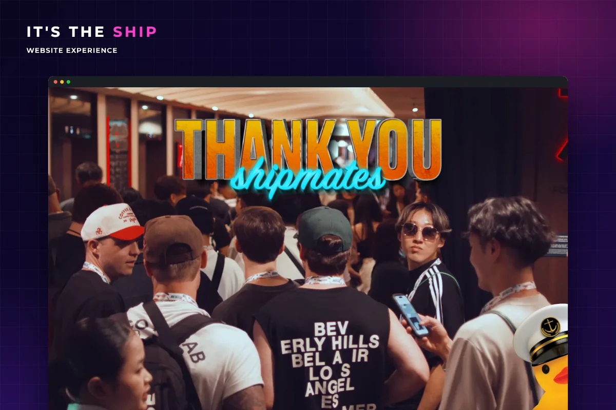 The Challenge: How Do You Build an App for a Festival at Sea?