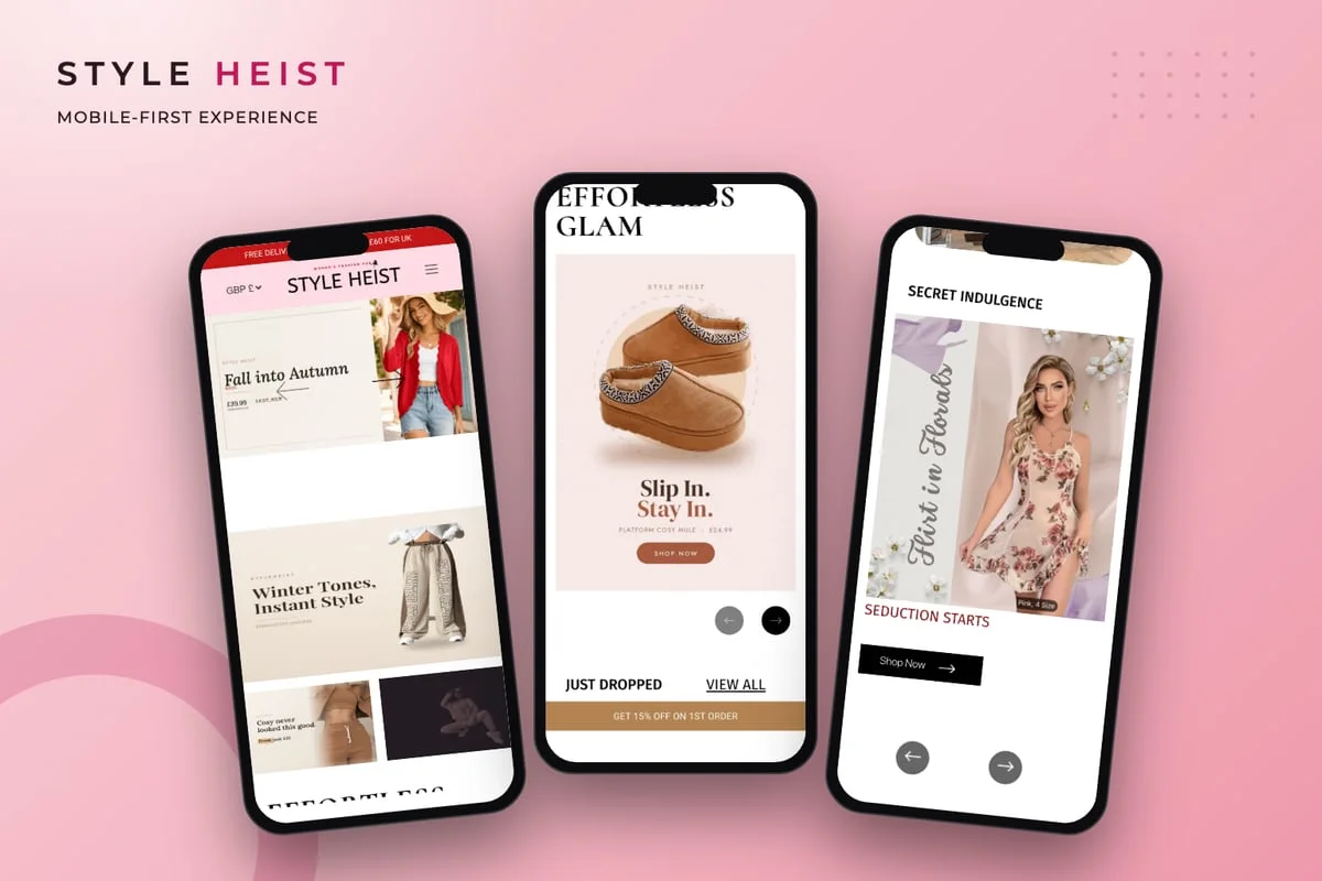 How Did We Design the Style Heist Shopping Journey?