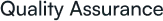 Quality Aassurance Word Logo