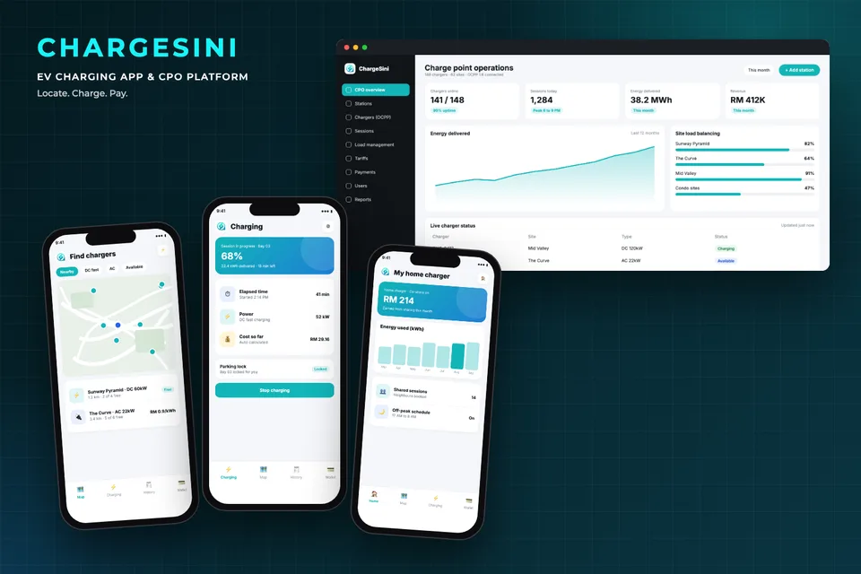 How We Built ChargeSini, an EV Charging App and Charge Point Operator Platform